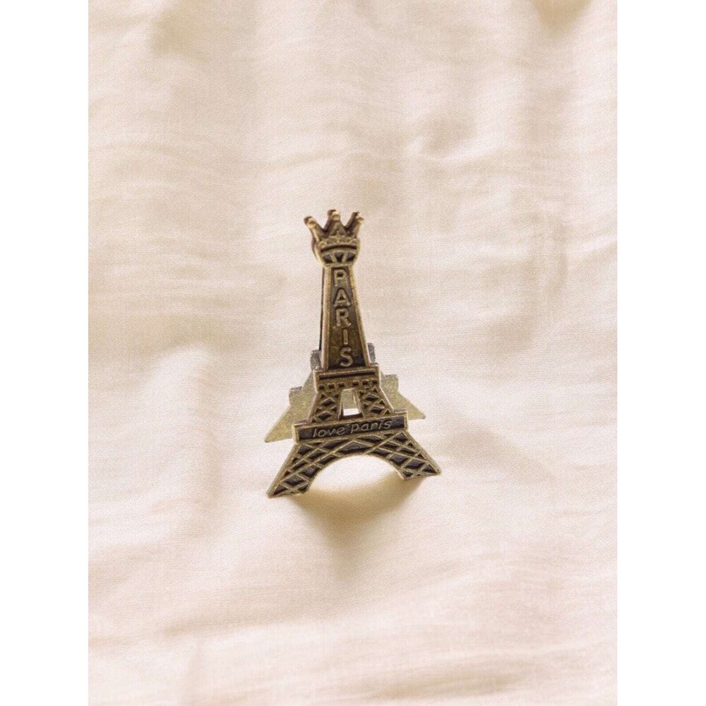 Eiffel Tower Memo Clips Set of 2- Paris Chic School Office Decor, Photo Holder, - Picture 2 of 5